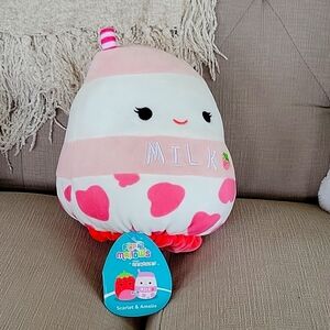 Strawberry Milk SquishMallow FlipaMallow